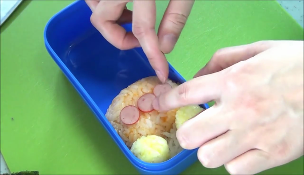 超可愛！簡單自製麵包超人便當