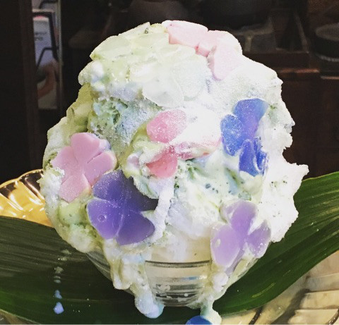 東京推出繡球花刨冰！最適合6月賞花的夏日清涼甜品