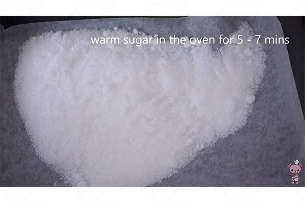 法式夢幻甜品！雙色漸層蛋白糖霜脆餅