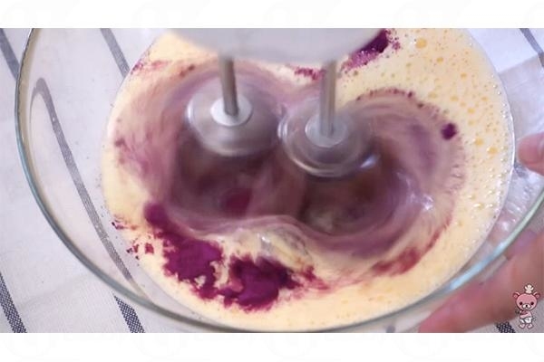 輕盈空氣感！紫薯雪芳蛋糕 食譜