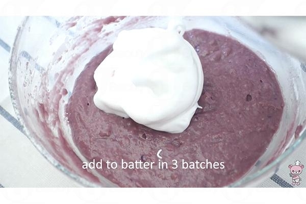 輕盈空氣感！紫薯雪芳蛋糕 食譜