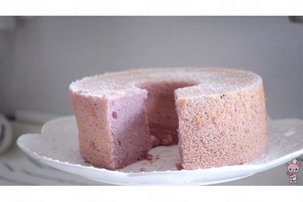 輕盈空氣感！紫薯雪芳蛋糕 食譜