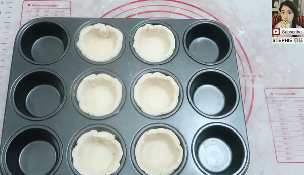只需6步驟！簡易製作葡式蛋撻