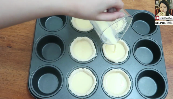 只需6步驟！簡易製作葡式蛋撻
