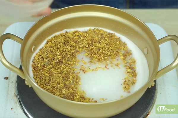 去斑、美白茶療！抗衰老桂花杏仁茶