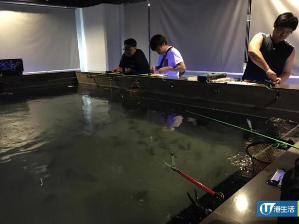 觀塘新開3000呎室內釣蝦場！任釣即燒泰國大頭蝦