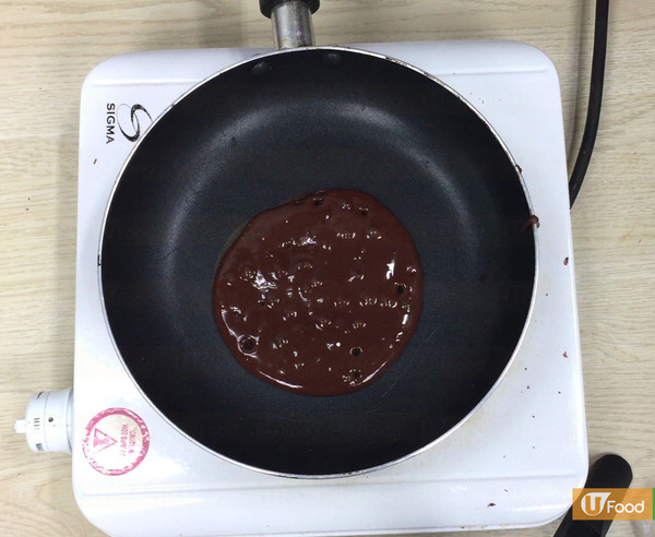 鬆軟少甜～超簡易新手版朱古力班戟