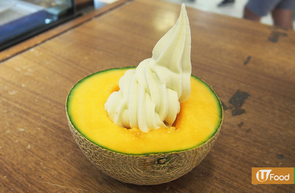 馬鞍山日式甜品店夏季新品　霸氣食北海道蜜瓜軟雪糕新地！