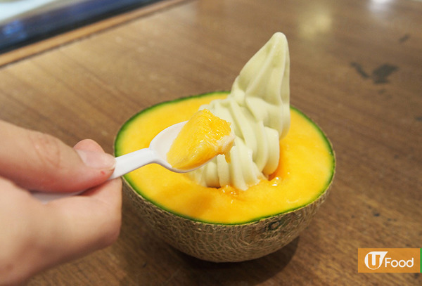 馬鞍山日式甜品店夏季新品　霸氣食北海道蜜瓜軟雪糕新地！