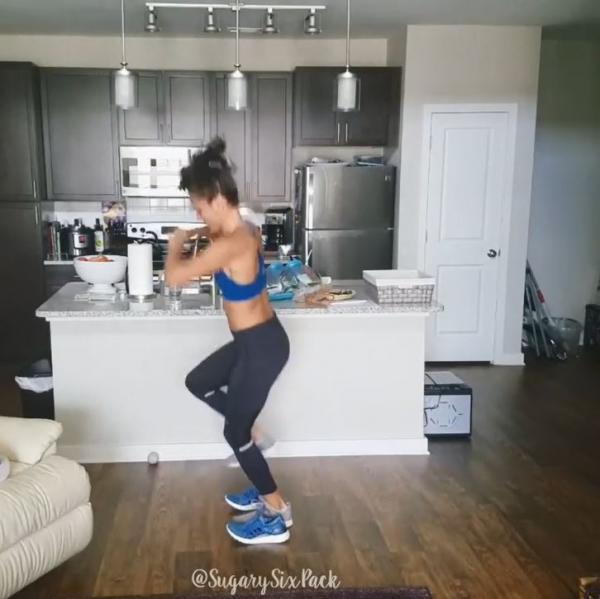 15分鐘波鞋減肥操　6組動作重覆4圈燃燒下半身肥肉