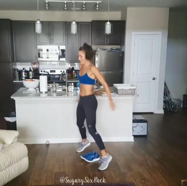 15分鐘波鞋減肥操　6組動作重覆4圈燃燒下半身肥肉