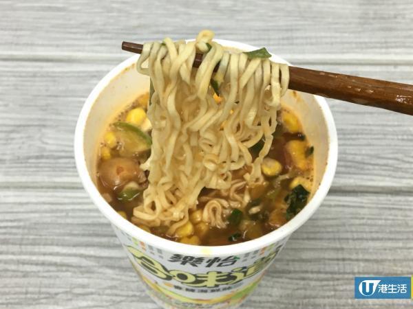 合味道杯麵樂怡版登場 減卡減脂肪香辣海鮮味