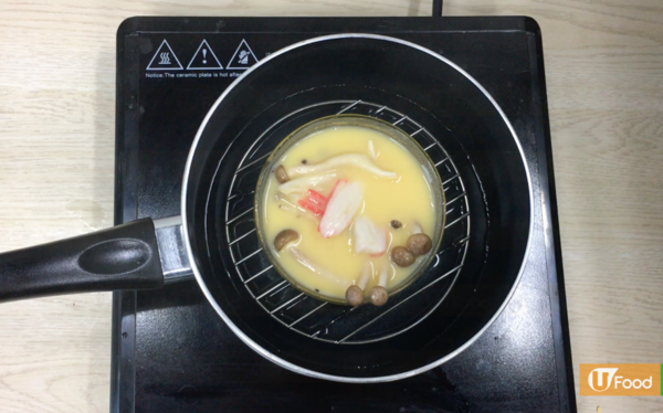 3種材料日式茶碗蒸  滑溜質感入口即化