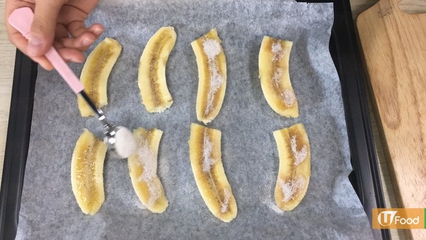手殘都整到！簡易焗香蕉小食