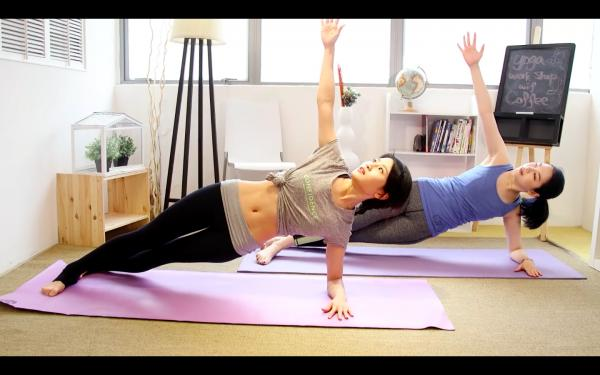 8分鐘爆汗練腹肌　4組動作甩走肚腩操馬甲線