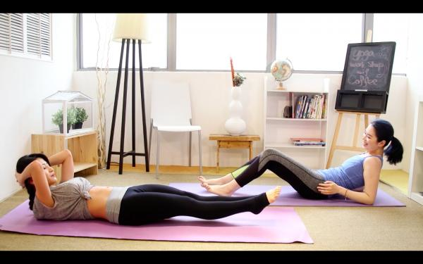 8分鐘爆汗練腹肌　4組動作甩走肚腩操馬甲線