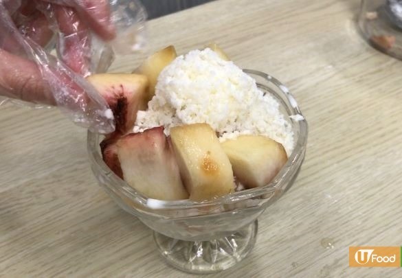 唔駛飛去韓國食！自製清甜「水蜜桃綿綿冰」