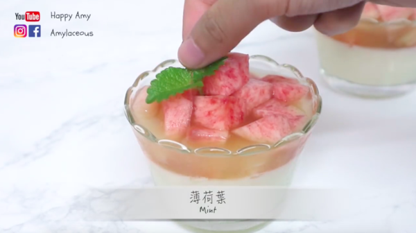 滑捋捋多果肉  香甜白桃奶凍