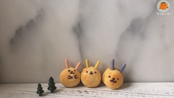 玩得又食得！5步驟整好小兔鬆餅波