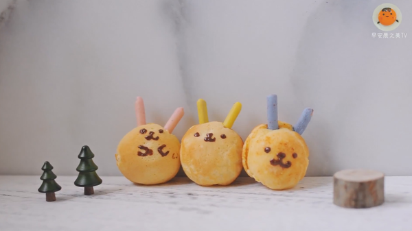 玩得又食得！5步驟整好小兔鬆餅波