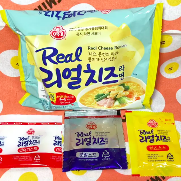 濃濃車打芝士 韓國人氣Real Cheese拉麵
