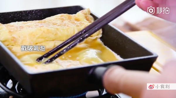 口感嫩滑  輕鬆自製日式玉子燒