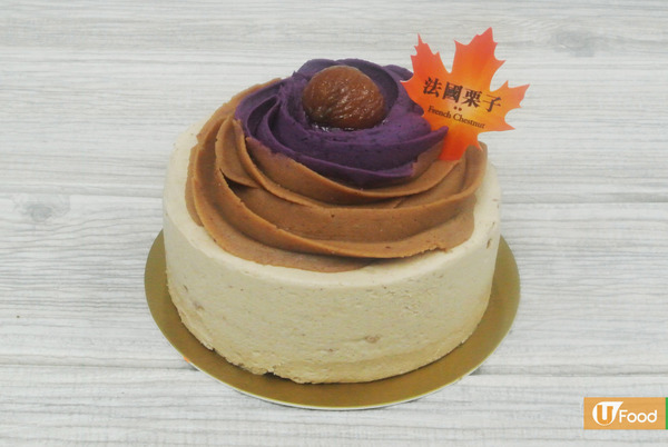 栗子+紫薯甜而不膩 聖安娜2款新蛋糕登場
