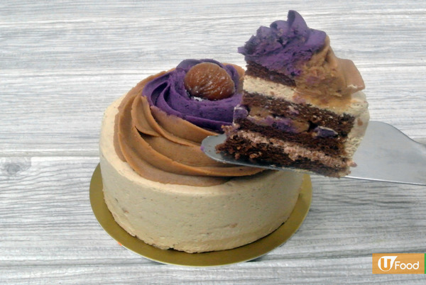 栗子+紫薯甜而不膩 聖安娜2款新蛋糕登場