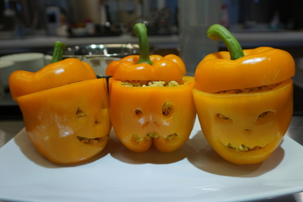 天然有營養  自製補腦三色椒黃薑飯