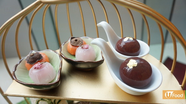 日式輕食下午茶 十勝紅豆羊羹+櫻花和菓子