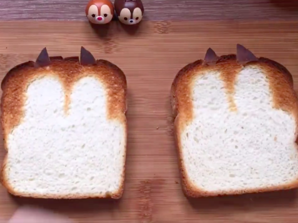 迪士尼迷必學！超可愛大鼻鋼牙多士