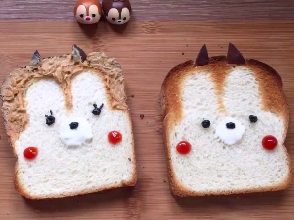 迪士尼迷必學！超可愛大鼻鋼牙多士