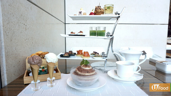 三層朱古力下午茶 無限添食Mövenpick雪糕