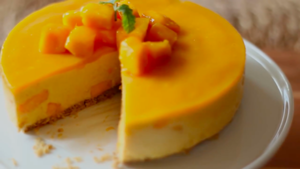 三重香芒滋味 免焗芒果慕絲蛋糕