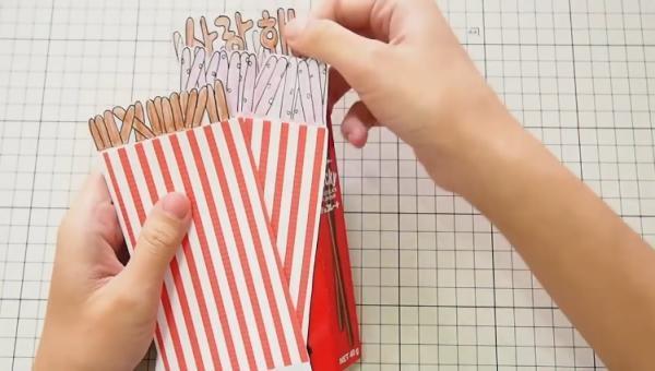 百力滋Pocky盒大變身！自製可愛生日卡送為食朋友