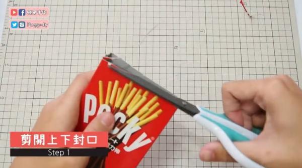 百力滋Pocky盒大變身！自製可愛生日卡送為食朋友