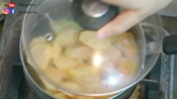 冬日驅寒恩物  薑汁蕃薯糖水