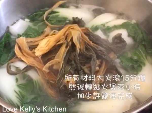 一招治咳湯水 金銀菜豬肺湯