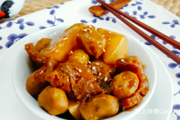 5步輕鬆炮製街頭風味 咖喱豬皮蘿蔔魚蛋