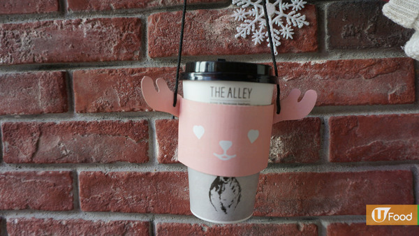 茶飲店限量小鹿鋼杯 可愛小熊朱古力棒+小鹿可提杯套