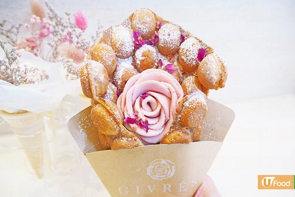 灣仔新出雪糕玫瑰花雞蛋仔　攻陷少女心！