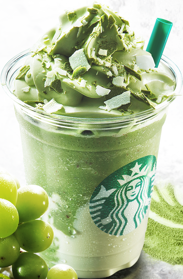 日本期間限定　星巴克新出果香抹茶星冰樂