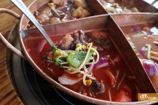 火鍋店新出4格辣鍋底 一次食勻四國辣湯