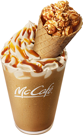 日本麥當勞又有新搞作　焦糖爆谷咖啡特飲