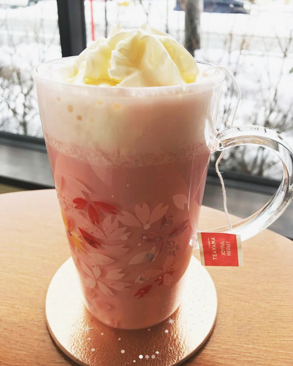 日本Starbucks新出粉紅茶Latte　果味香濃