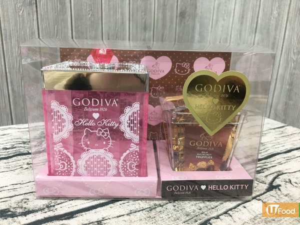 情人節送禮之選   Godiva X Sanrio公仔朱古力禮盒