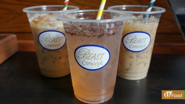 銅鑼灣期間限定店 手沖咖啡雞尾酒+石榴味爆珠Mocktails