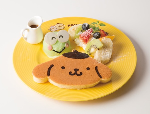 日本Cafe期間限定  布甸狗+Keroppi主題美食登場