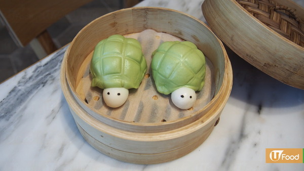 點心店新出可愛點心系列  烏龜菜肉包+白兔糯米滋