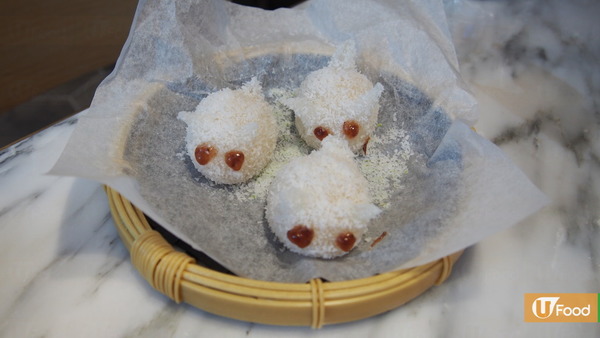 點心店新出可愛點心系列  烏龜菜肉包+白兔糯米滋